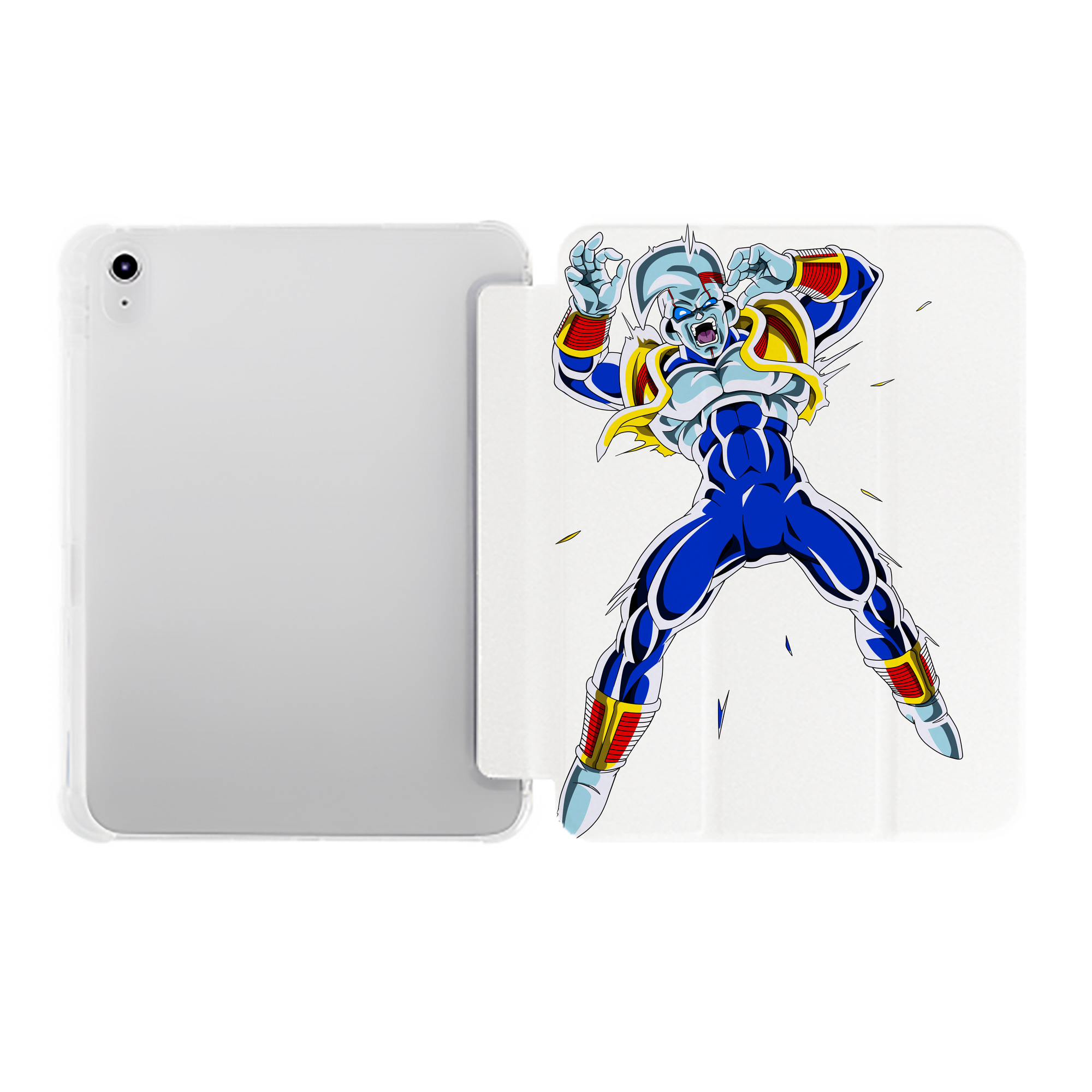（画像用） ドラゴンボール DRAGON BALL IPad ケース ペン収納付き 三つ折りスタンド PUレザー×シリコン 対応機種9.5/10.5/10.9インチ